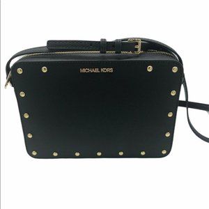 Michael Kors Stud Black Crossbody Bag Women